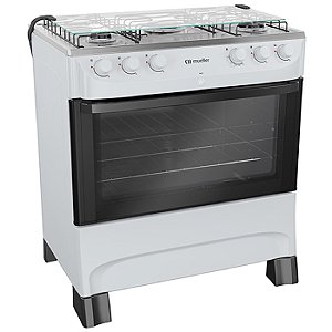Fogao 5b Mueller Mfi5bb Mesa Inox E Acend - 610000819
