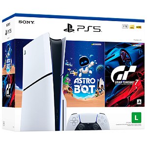 Console Playstation 5 Slim Disc   2 Jogos 1 Contro - So000152ps5