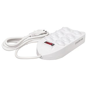Filtro De Linha Intelbras Epe 1008  Br  8 Tomadas  1,5 Metros - 4824003