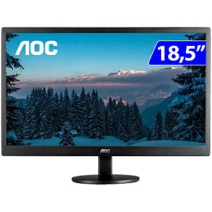 Monitor Aoc Led E970swhnl 18.5 Hdmi Vga - E970swhnl