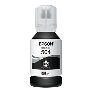 Refil Tanque Tinta Epson T504 Preto - T504122-br