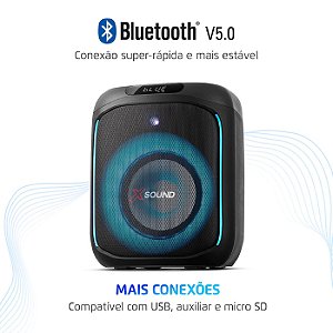 Caixa De Som Mondial 350w Pbx350 Bluetooth Bateria - 72407-01