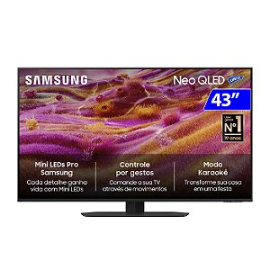 Tv 43p Samsung Neo Qled Ultra 4k - Qn43qn90fagxzd