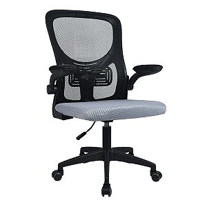 Cadeira Office Preta/cinza - Lc2