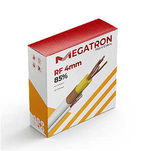 Cabo Coaxial Rf 0,4/2,5 + 2x26awg Mono 100m Br