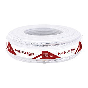 Cabo Coaxial Rgc-6 95% 100m Branco