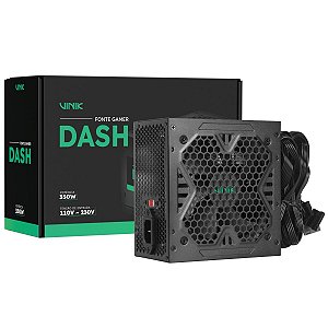 Fonte Gamer Vinik Dash 350w Preto - Vfg350wpv3