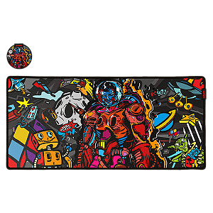 Mouse Pad Gamer Pcyes Dr Kepler Extended 900 X 420 - Drk90x42