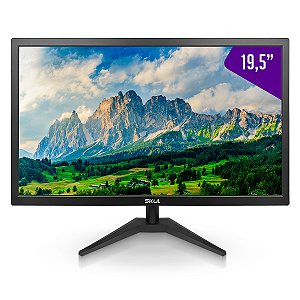 Monitor Skul 19,5" Office Led 5ms Hdmi+vga - Sm1955msy