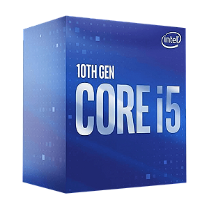 Processador Intel Core I5-10400f 2.9ghz Cache 12mb 6 Nucleos 12 Threads 10ª Geração Lga 1200 Bx8070110400f