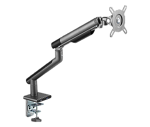 Suporte De Monitor Articulado C/ Mola Mecanica 17'' A 32'' C/ Usb 3.0 - Cinza - Sm-049c