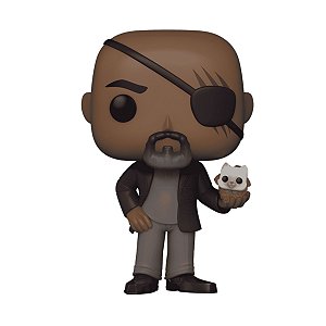 Pop! The Marvels - Nick Fury Com Flerkitten #1253