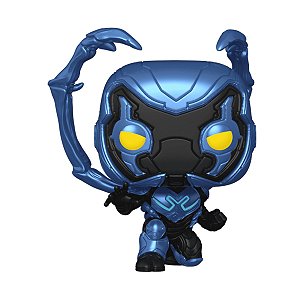 Pop! Besouro Azul (blue Beetle) - Besouro Azul Agachado (chance De Chase) #1403