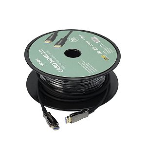 Cabo Hdmi 2.0 4k 60hz Fibra Optica 18gbps - 30 Metros - Hfo20305