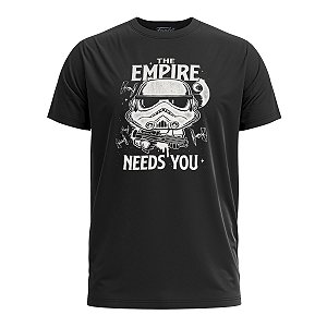 Pop! Tees Camiseta Infantil E Pocket Pop! Star Wars - Stormtrooper - Tam. P