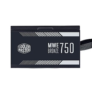 Fonte Cooler Master Mwe 750w - 80 Plus Bronze V2- Mpe-7501-acaab-br