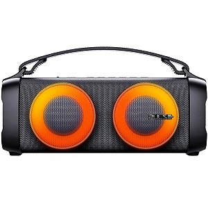 Caixa De Som Pulse Bazooka Beats 80w Rms Bt/aux/sd/usb Led Sp614