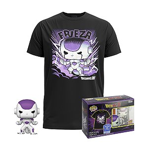 Pop! Tees Camiseta E Pop Dragon Ball Z - Frieza Ff - Tam. M