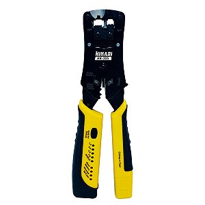 Testador De Cabo De Rede E Crimpador Hk-305