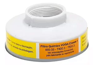 Filtro Químico P/ Vapores Orgânicos E Ácidos Vo+ga