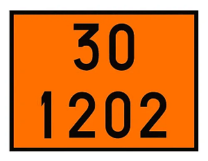 Placa de Simbologia 30 1202 30X40cm