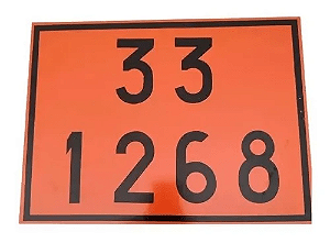Placa de Simbologia 33 1268 30X40cm