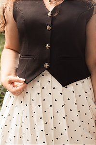 Colete Classic Preto - Pronta entrega