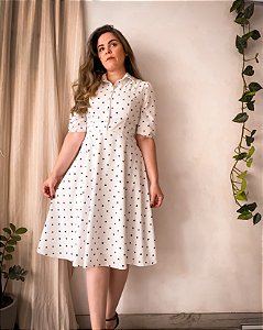 Vestido Tayla Off Corações