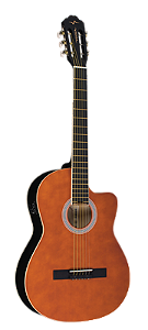 Violão Clássico Nylon Elétrico Profissional - CLÁSSICO CUT ELÉTRICO. VCE300