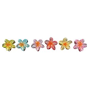 PRESILHA PIRANHA DE FLOR 4CM