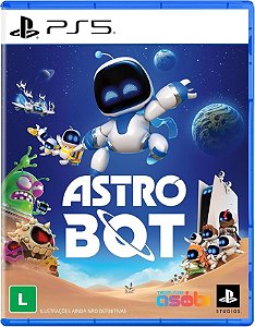 Jogo Astro Bot Playstation 5 Mídia Física Standard Edition Sony