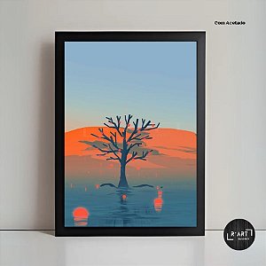 Quadro Decorativo - Artístico Paisagem - 1 Unidade