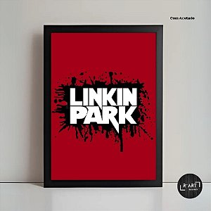 Quadro Decorativo - Linkin Park - 1 Unidade