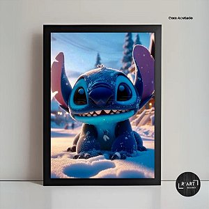 Quadro Decorativo - Lilo & Stitch - 1 Unidade