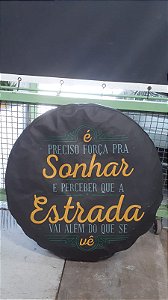 Capa Estepe Adaptavel Usado Aro 15 Sem Pneu