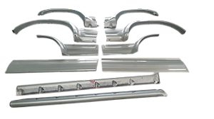 Kit Moldura Aplique C/Detalhes Pajero GLS 1997-1998 cid-6177