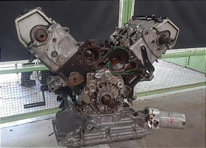 Motor Parcial V6 Audi A6 2.8 24V 1994-1995 Automático