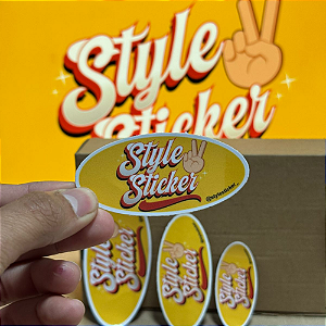 Sticker Oval
