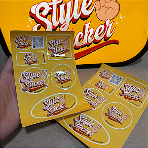 Cartelas de Stickers