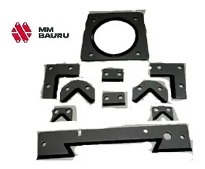 Kit raspadores 10 peças para torno Nardini ND-325
