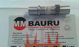 Engrenagem Bucha Sextavada Torno Nardini Mascote Ms 205