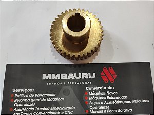 Engrenagem Coroa do avental torno Nardini NDT-650 Z35 Dentes