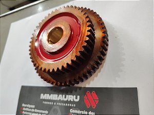 Engrenagem dupla do recambio torno Nardini ND-325 ND-250 Z44/56
