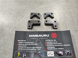 Kit raspadores 4 peças torno Nardini Mascote MS 205