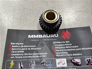 Engrenagem Caixa de rosca Z 26 Q14228 71CR10 torno Imor 650 Oficina 650