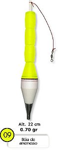 BOIA DE ARREMESSO 70G BARAO N9 - ESCOLHA COR