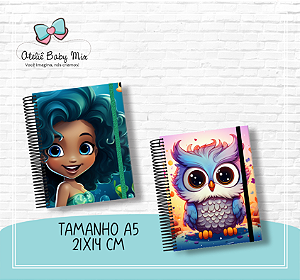 Caderno A5 - 100 Folhas