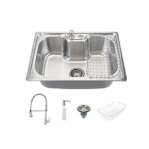 Cuba Gourmet e Torneira Vision Cromada