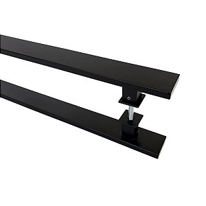 Puxador Flat Black Aço Inox 60 cm
