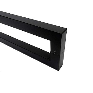 Puxador Beauty Aço Inox Preto 120 cm
